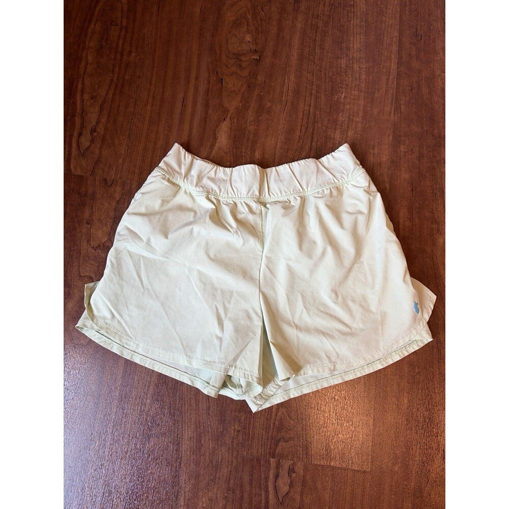 Cotopaxi Shorts Womens Small 3" Green Skimmer Elastic Waist Pockets running